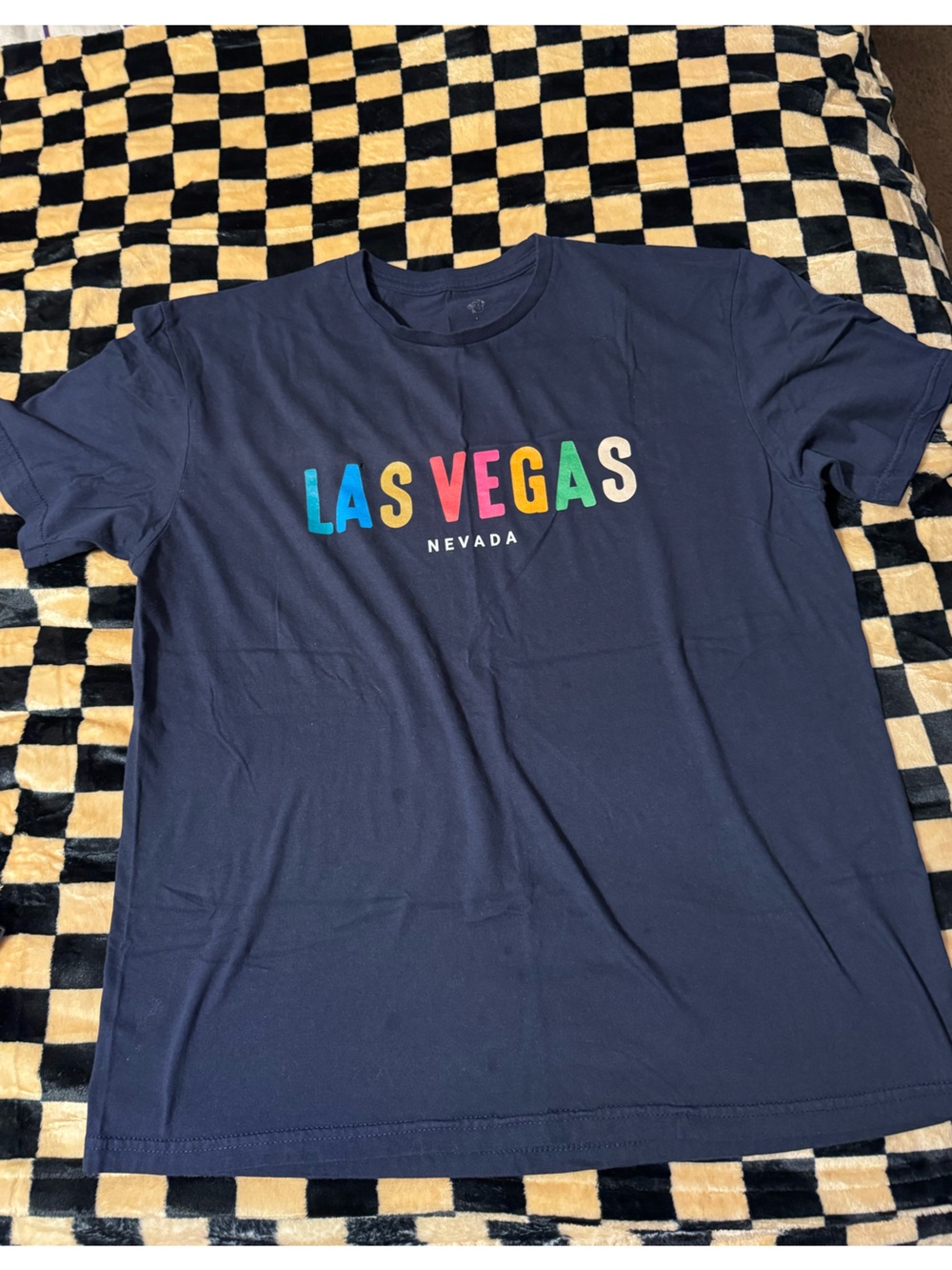 Navy "Las Vegas" Nevada Short-Sleeve Tee
